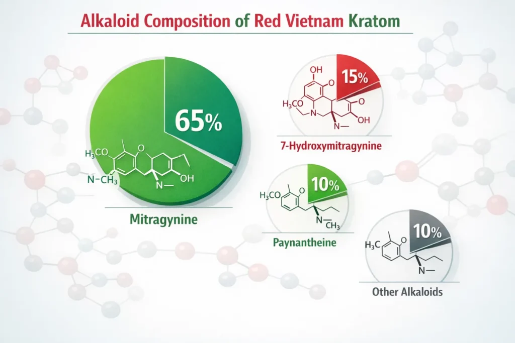 Red Vietnam Kratom quality and lab tested