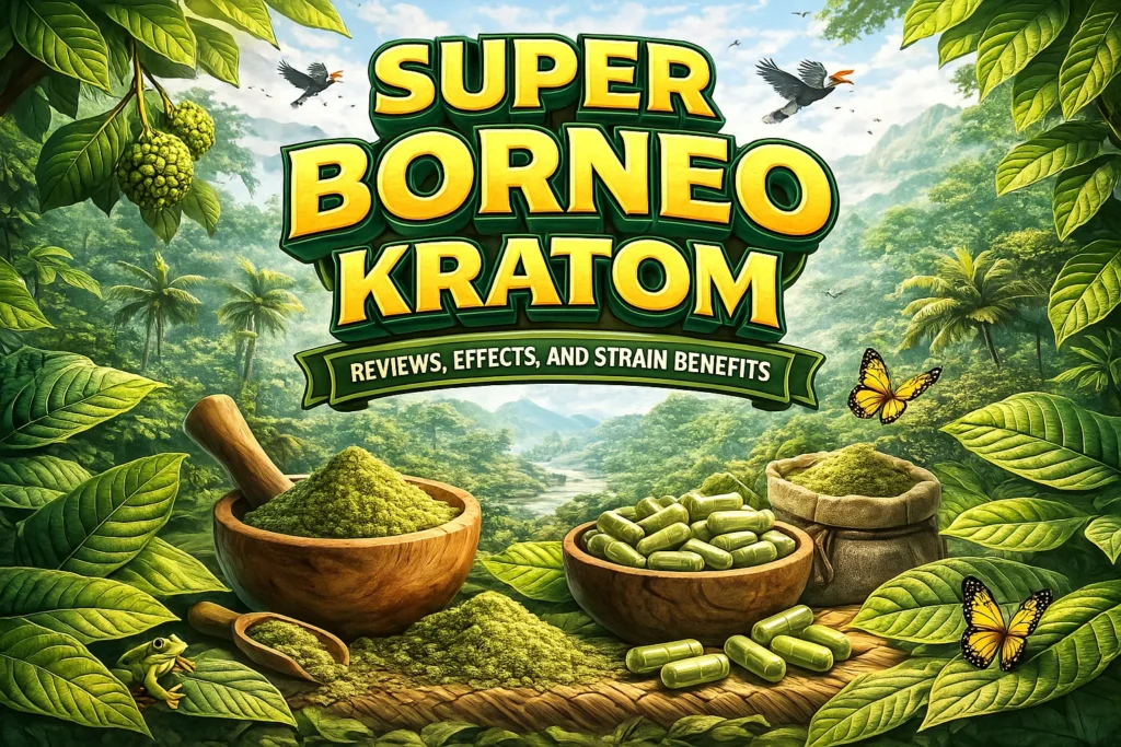 Super Borneo Kratom Reviews effects and benefits