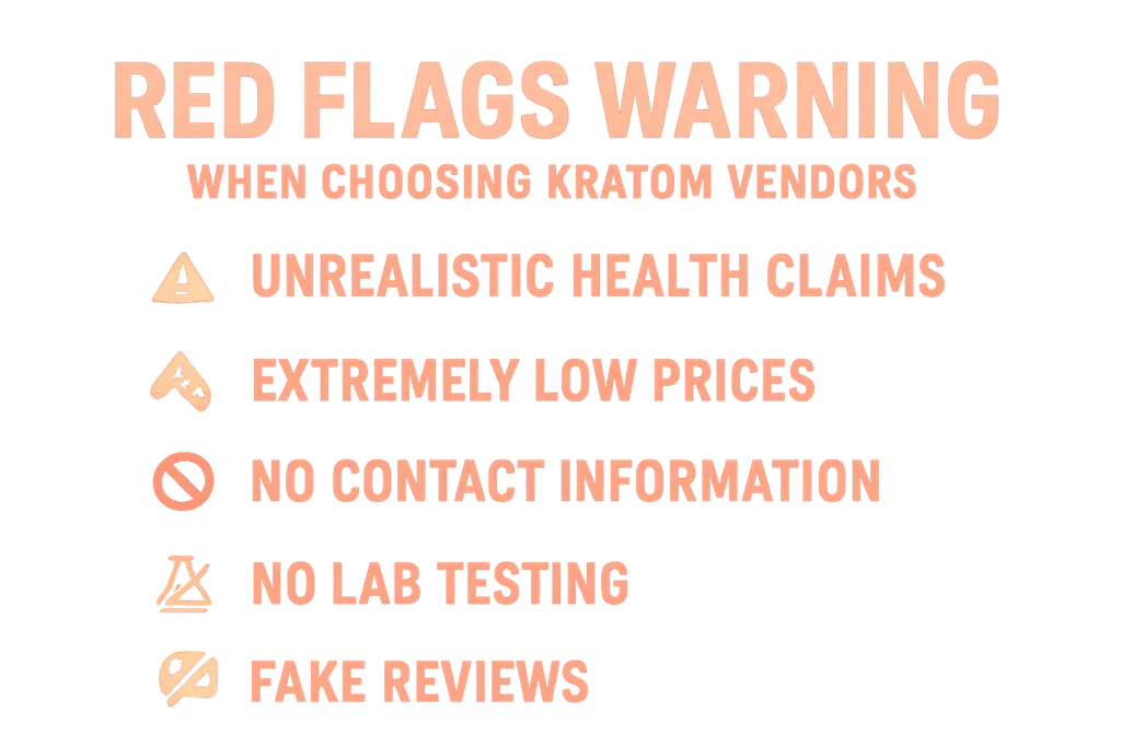 Where To Buy Kratom Tea and check red flag before buying