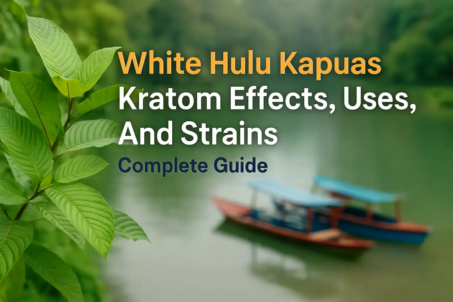 Guide on White Hulu Kapuas Kratom