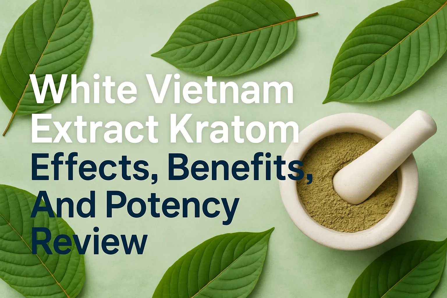 White Vietnam Extract Kratom