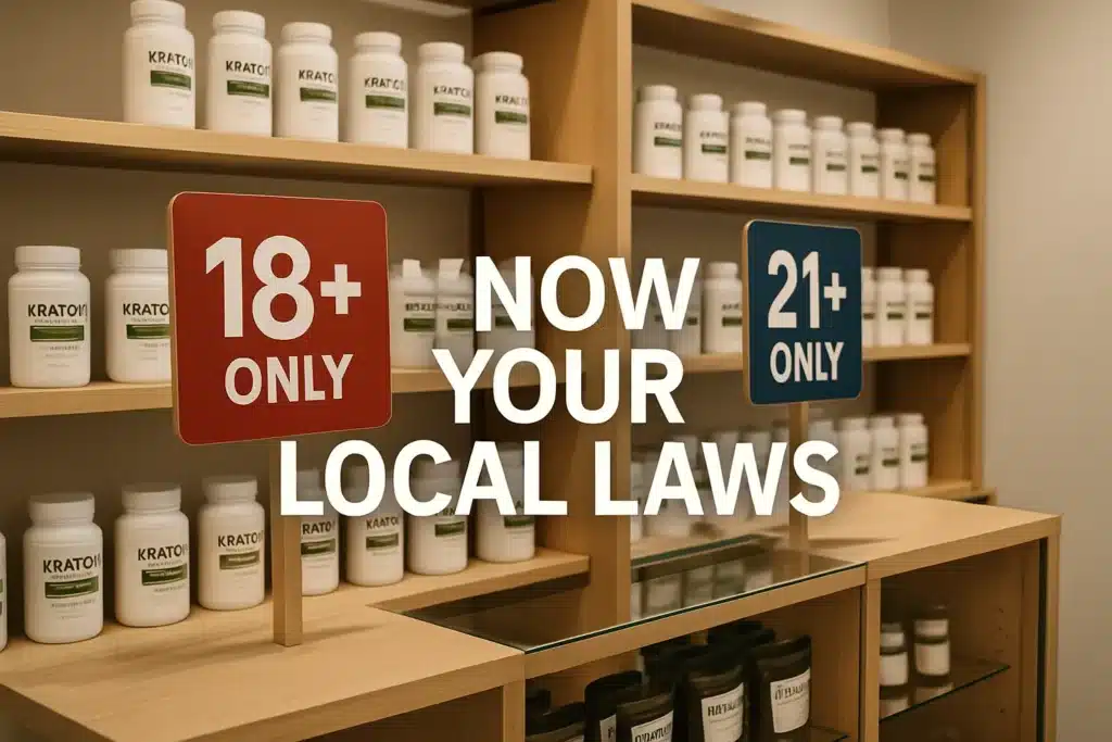 buying kratom legal age and local laws