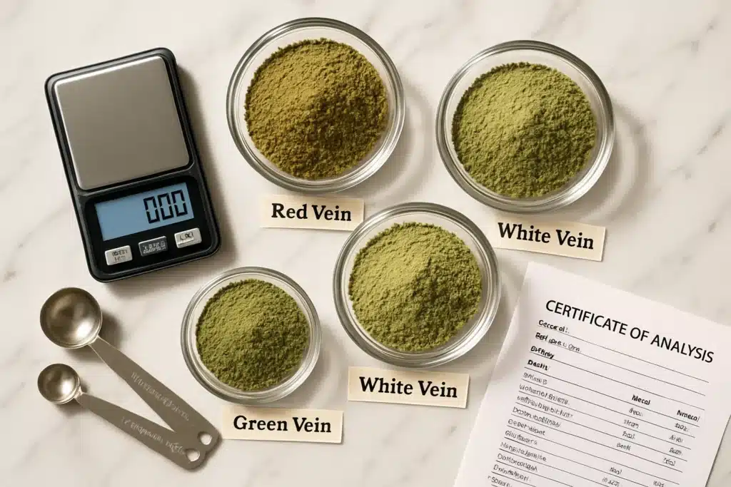 Laboratory quality control for herbal products