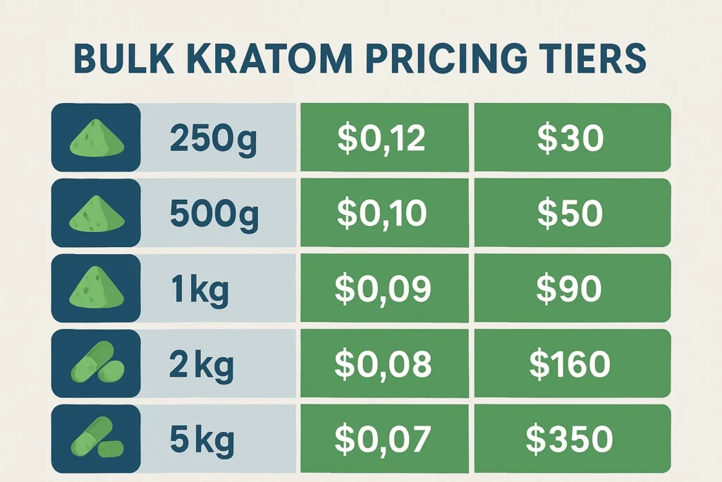Buy Kratom Bulk USA Vendor pricing