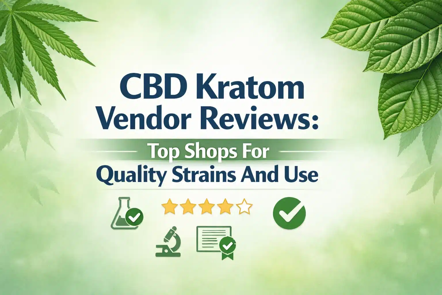 CBD Kratom Vendor Reviews