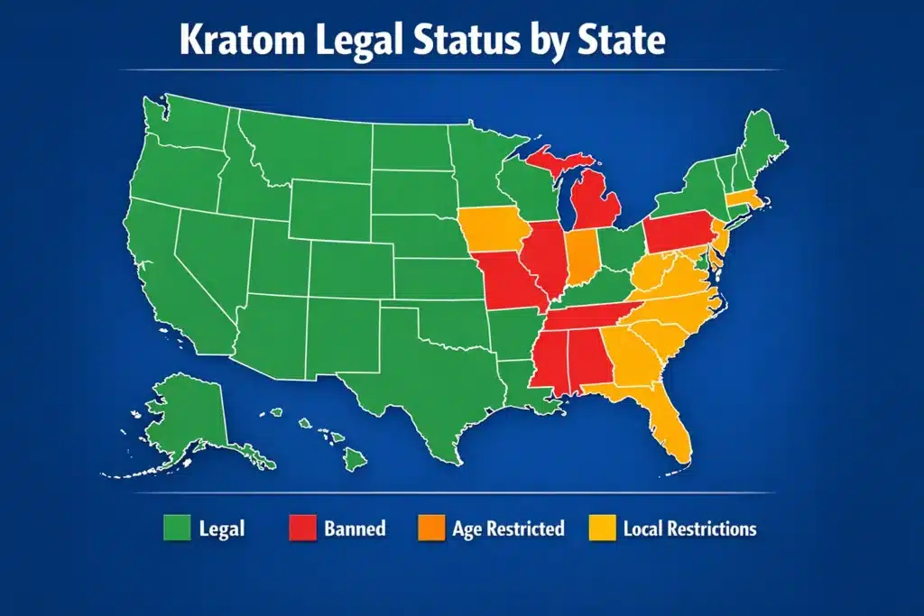 Can I Buy Kratom legal states
