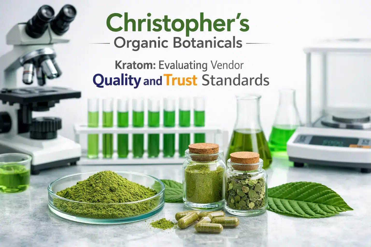 Christopher’s Organic Botanicals Kratom Vendor Quality And Trust