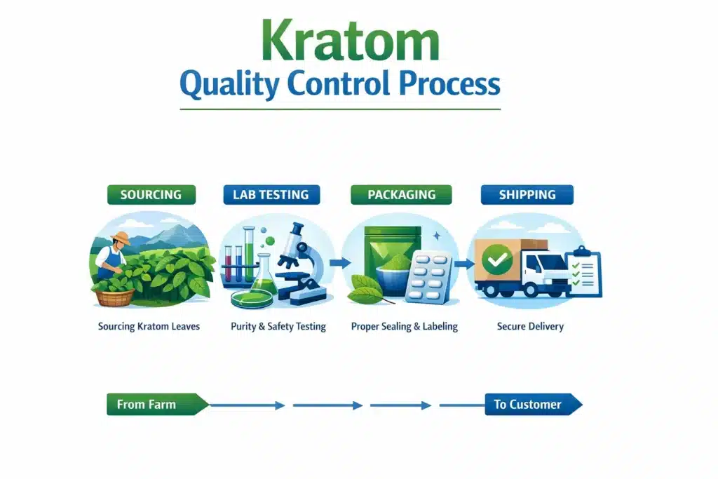 Club 13 Kratom Vendor products storage