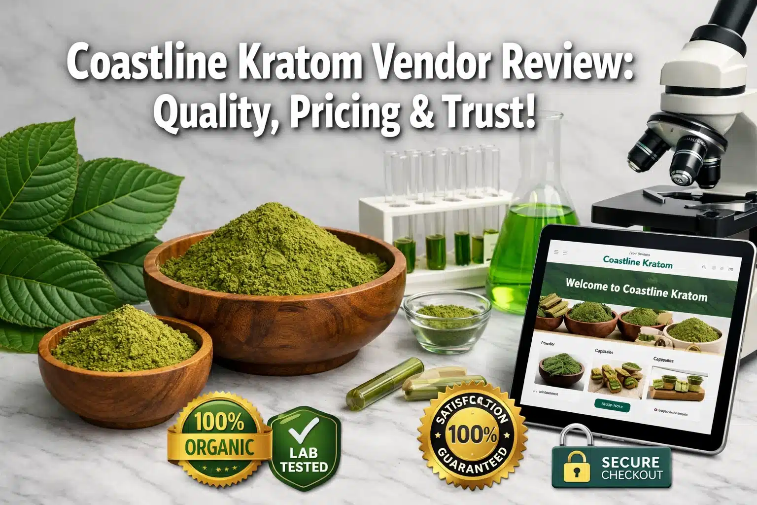 Coastline Kratom Vendor Review