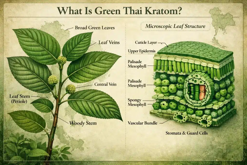 Green Thai Kratom Alkaloids