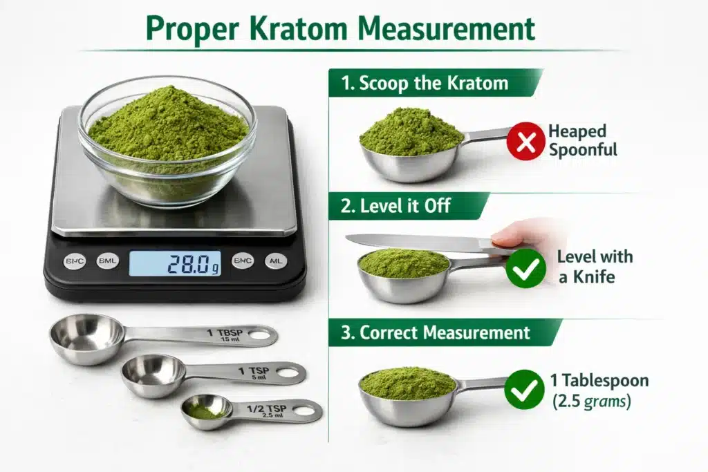 How Many Grams Of Kratom In A Tablespoon dose