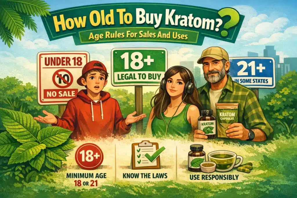 How Old To Buy Kratom age