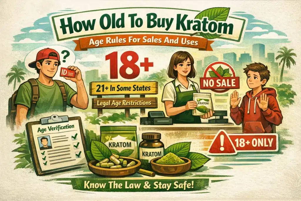 How Old To Buy Kratom rules