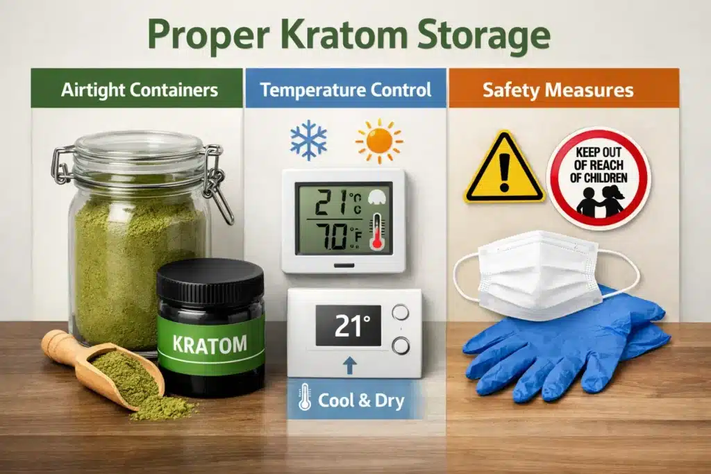 Is Kratom Legal In Michigan ans kratom storage