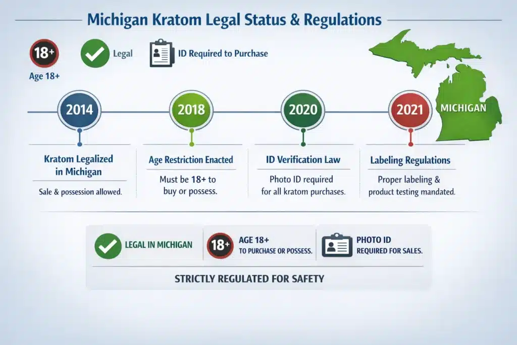 Is Kratom Legal In Michigan regulations