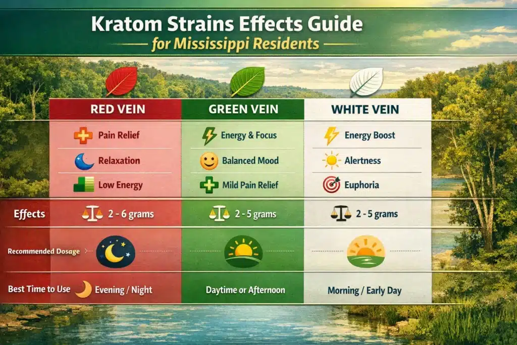 Is Kratom Legal In Mississippi and kratom products quality