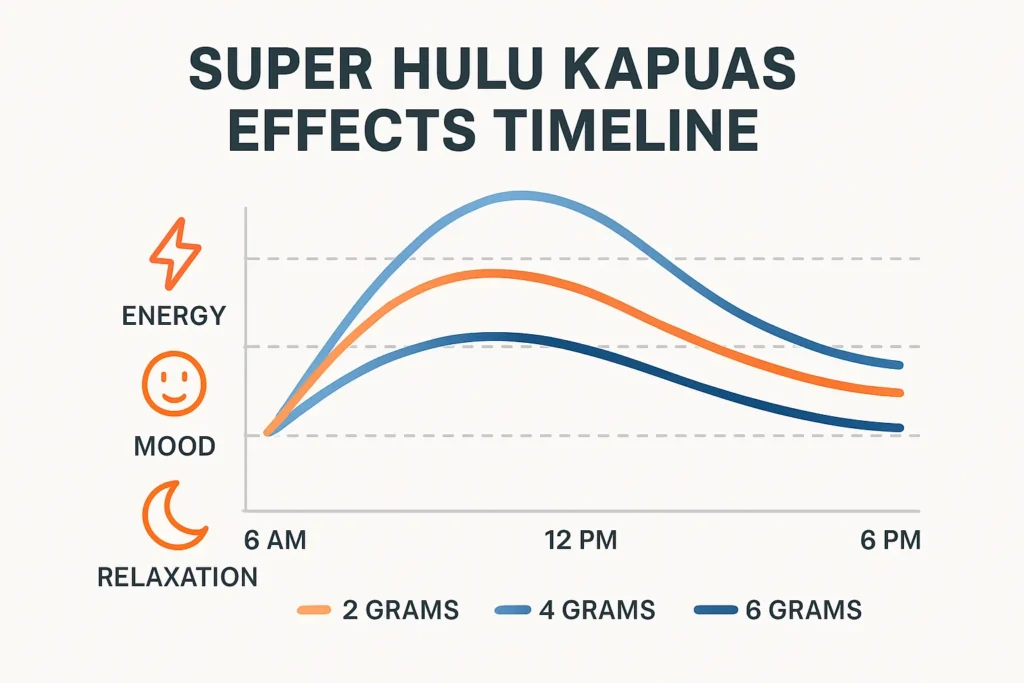 Super Hulu Kapuas Kratom Effects Timeline