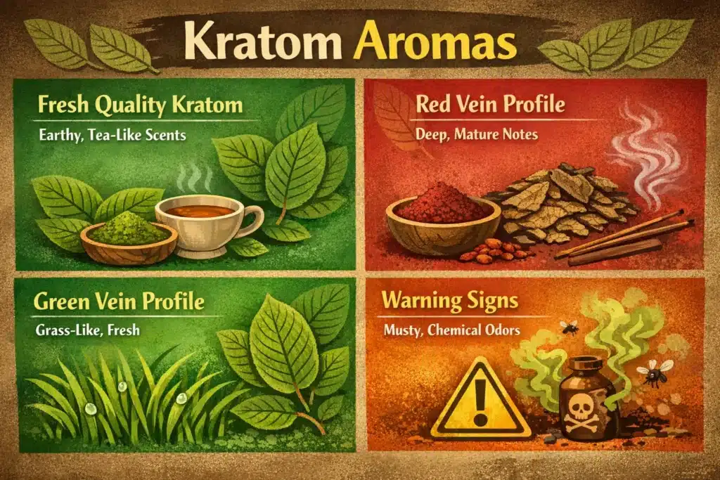What Does Kratom Smell Like and other strains