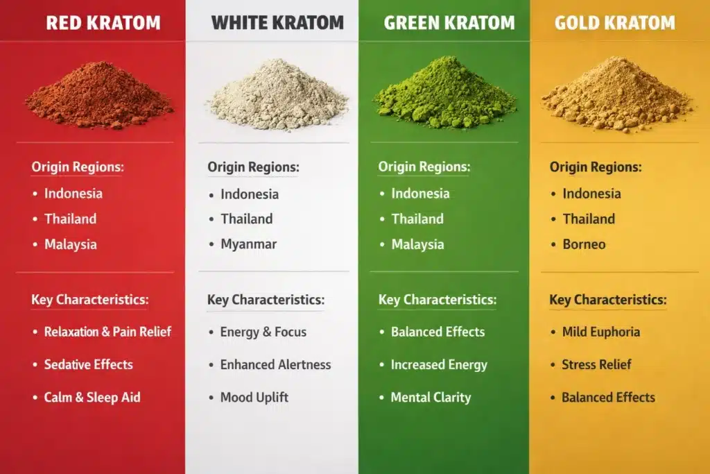 What Is Gold Kratom color and strains