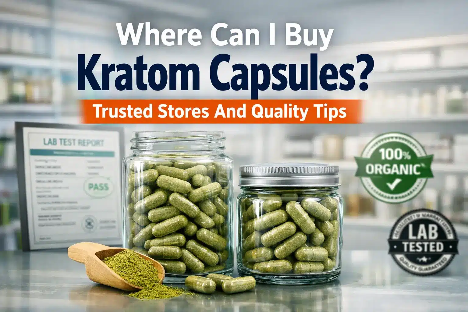 Where Can I Buy Kratom Capsules