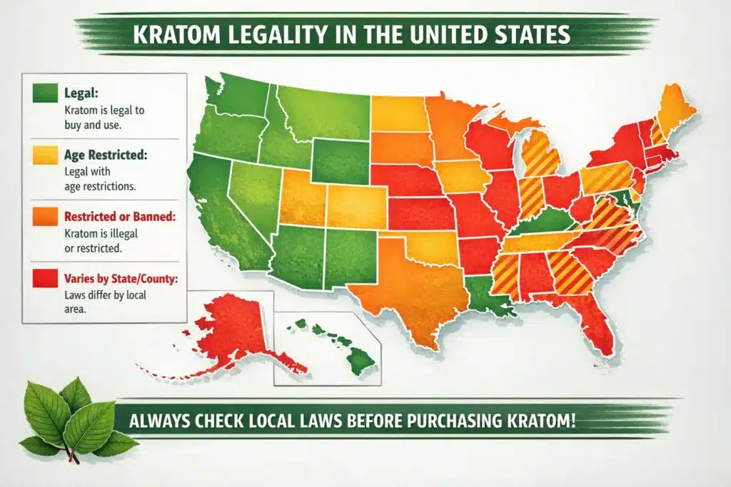 Where Can U Buy Kratom Online states