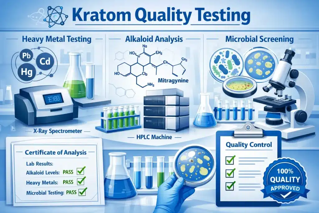 kratom quality testing