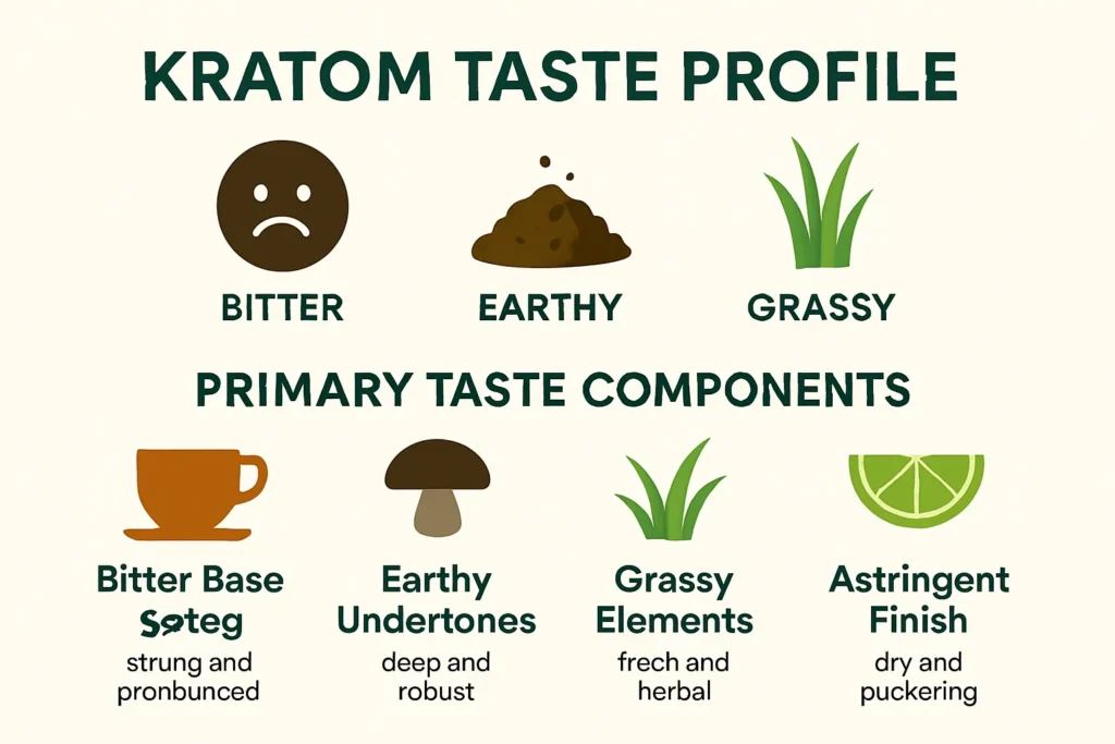 kratom taste profiles